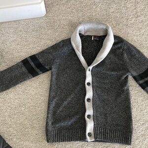 UnionBay— Gray and Black Button-Up Cardigan